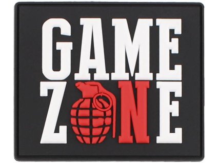3D PVC Nášivka/Patch Game Zone