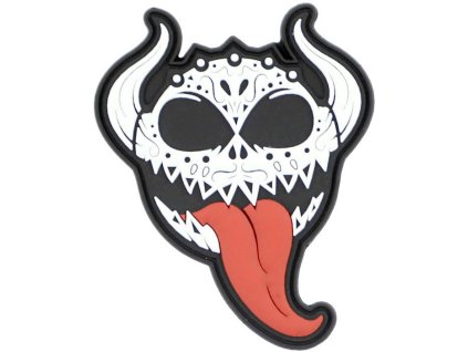 3D PVC Nášivka/Patch Devil tongue - farebná