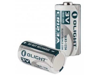 OLIGHT Batéria CR123A 1600mAh 3V, nenabíjateľná