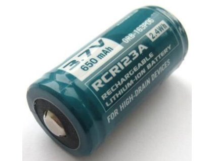OLIGHT Batéria RCR123A 650 mAh 3,7V nabíjateľná (PO77)