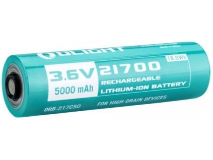 OLIGHT Batéria 21700 5000mAh 3,6V, nabíjateľná