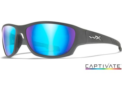 WILEY X Ochranné okuliare CLIMB - polarizované sklá / matný šedý rám