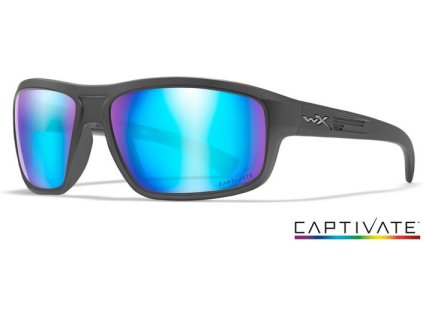 WILEY X Ochranné okuliare CONTEND - polarizované sklá / matný šedý rám