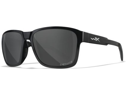 WILEY X Ochranné okuliare TREK Captivate - polarizované šedé sklá / čierny rám