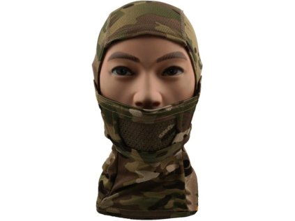 CYGNUS ARMORY Ochranná maska Fullface Warrior - multicamouflage