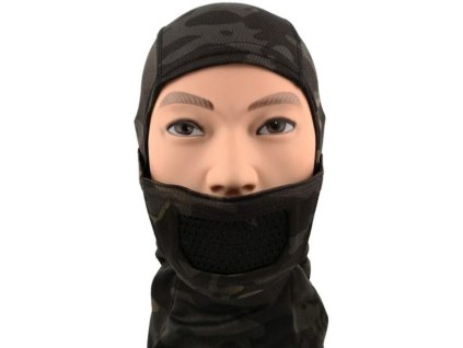 CYGNUS ARMORY Ochranná maska Fullface Warrior - multicamouflage black