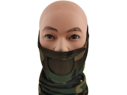 CYGNUS ARMORY Ochranná maska Face Warrior - wood