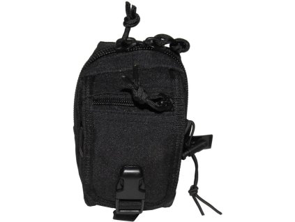 MFH MOLLE Utility pouch, zips, 10x14x9 - black (30610A)