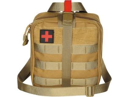 MFH MOLLE Pouch na lekárničku, velký, 21x22x12cm - coyote (30631R)