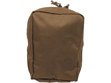 MFH MOLLE Utility pouch, small 19x7x13, vertikálne - coyote (30613R)