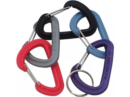 BLACK DIAMOND Karabína JIVEWIRE, rôzne farby - 1ks (BD800190)