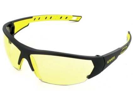 UVEX Ochranné okuliare i-works - žlté, žlto-šedý rám