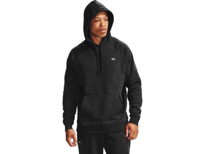 UNDER ARMOUR Mikina Rival Fleece Hoodie - čierna (1357092-001)