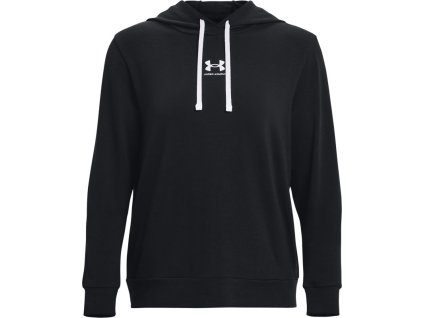UNDER ARMOUR Dámska mikina Rival Terry Hoodie - čierna (1369855-001)