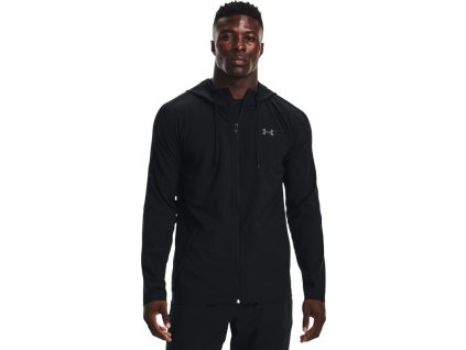 UNDER ARMOUR Mikina Wvn Perforated Wndbreaker - čierna (1370499-001)
