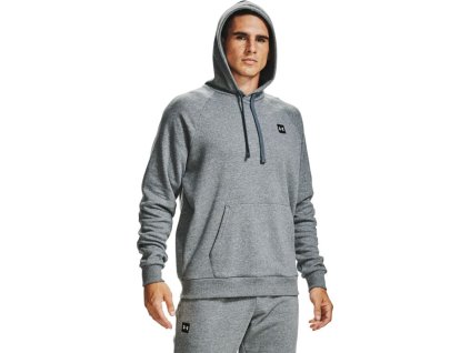 UNDER ARMOUR Mikina Rival Fleece Hoodie - šedá (1357092-012)