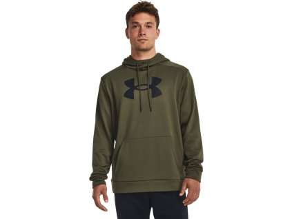UNDER ARMOUR Mikina Armour Fleece Big Logo - marine OD green / black (1379743-390)