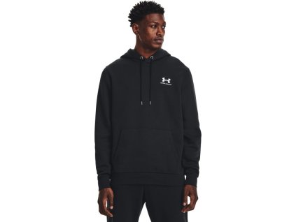 UNDER ARMOUR Mikina Essential Fleece Hoodie - čierna (1373880-001)