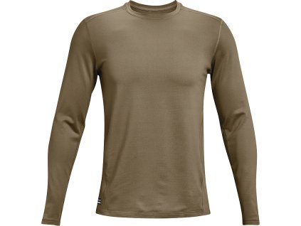 UNDER ARMOUR Tričko s dlhým rukávom Tac Crew CGI Base - hnedé (1365389-499)