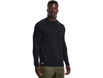 UNDER ARMOUR Tričko s dlhým rukávom Tac Crew CGI Base - čierne (1365389-001)