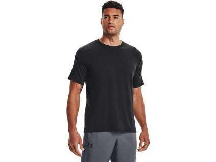 UNDER ARMOUR Tričko Sportstyle Lc Ss - čierne (1326799-001)