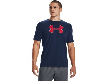 UNDER ARMOUR Tričko Armour Big Logo Ss - modré (1329583-408)