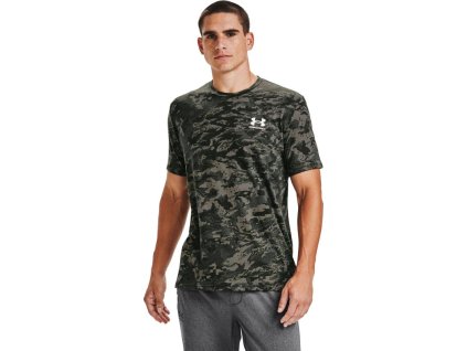 UNDER ARMOUR Tričko ABC Camo SS - zelené (1357727-310)