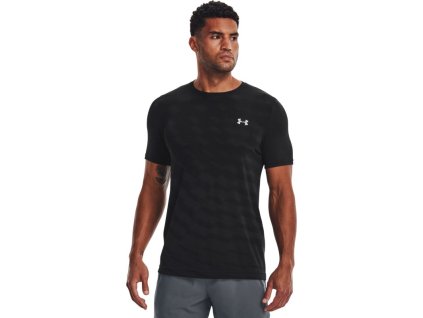 UNDER ARMOUR Tričko Seamless Radial SS - čierne (1370448-001)