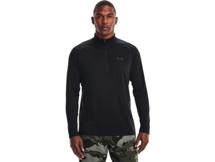 UNDER ARMOUR Tričko s dlhým rukávom UA Tech 1/2 Zip 2.0 - čierne (1328495-001)