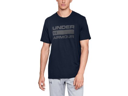 UNDER ARMOUR Tričko Team Issue Wordmark Ss - navy (1329582-408)