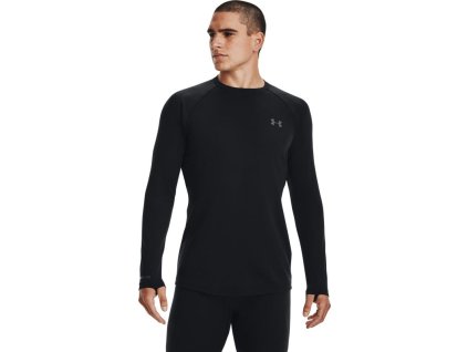 UNDER ARMOUR Tričko s dlhým rukávom Packaged Base 2.0 Crew - čierne (1343244-001)
