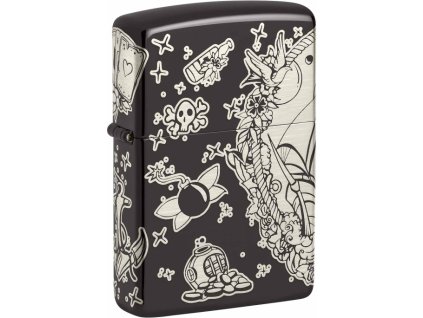ZIPPO Zapaľovač PIRATES TREASURE (26142)