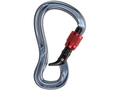 BLACK DIAMOND Karabína GRIDLOCK SCREWGATE - silver (BD210278)