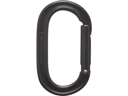 BLACK DIAMOND Karabína OVAL KEYLOCK v.2 - black (BD210163-0002)