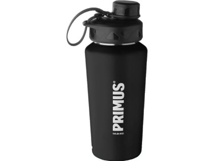 PRIMUS Fľaša TrailBottle 0.6L, stainless steel - black (P740140)