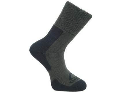 BOBR Ponožky zimné - green (BR1113)