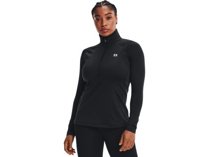 UNDER ARMOUR Dámske tričko s dlhým rukávom Authentics CG 1/2 Zip - čierne (1368699-001)