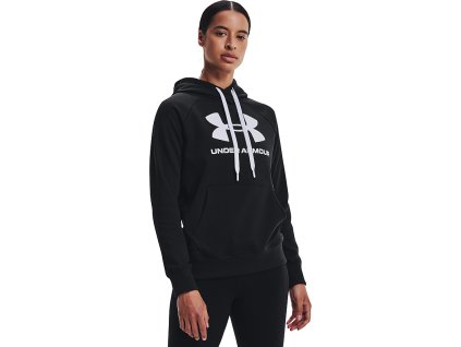UNDER ARMOUR Dámska mikina Rival Fleece Logo - čierna (1356318-001)