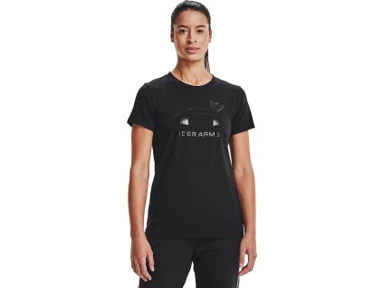 UNDER ARMOUR Dámske tričko Live Sportstyle Graphic SSC - čierne (1356305-002)