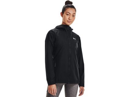 UNDER ARMOUR Dámska bunda Forefront Rain Jacket - čierna (1321443-001)