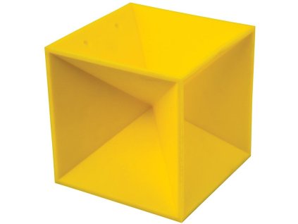 CALDWELL Terč Duramax Self Healing Square 12,7cm - yellow
