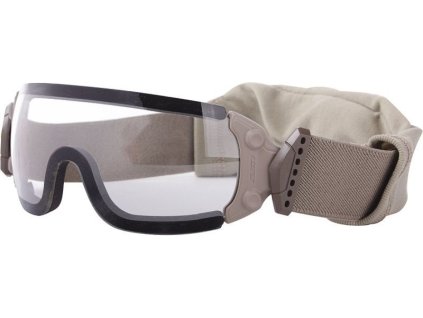ESS Ochranné okuliare Jumpmaster tan- čire sklo (EE7035-04)
