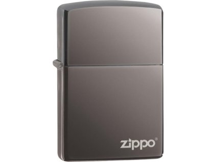 ZIPPO Zapaľovač BLACK ICE ZIPPO LOGO (25080)