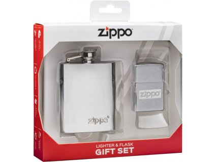 ZIPPO Sada zapaľovač a ploskačka (30058)