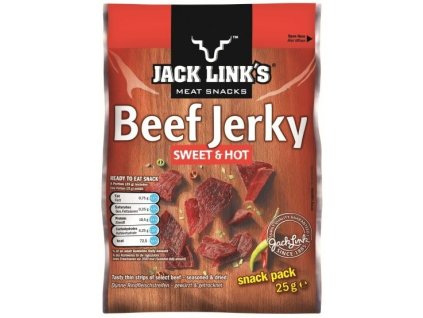 JACK LINKS Sušené mäso Sweet & Hot Jerky 25g