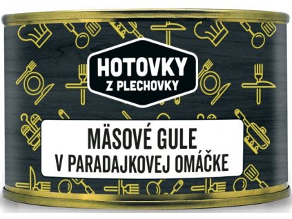 HOTOVKY Z PLECHOVKY Mäsové gule v paradajkovej omáčke 1 porcia 400g