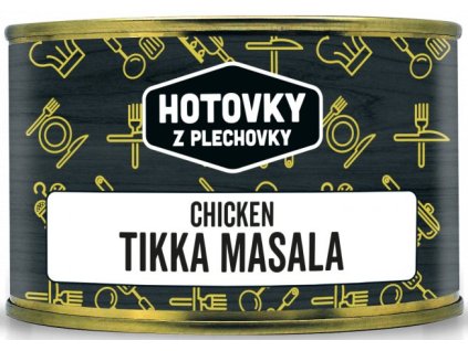 HOTOVKY Z PLECHOVKY Chicken Tikka Masala 400g