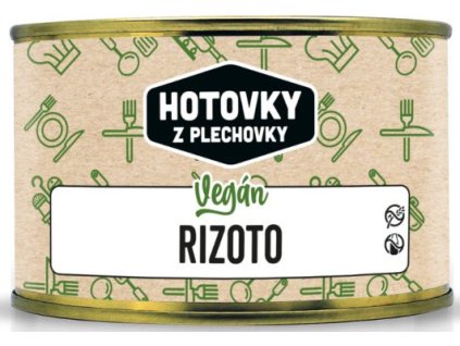 HOTOVKY Z PLECHOVKY Vegan rizoto 400g