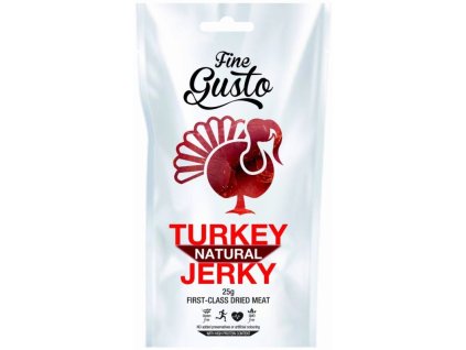 FINE GUSTO Sušené mäso Morčacie 25g