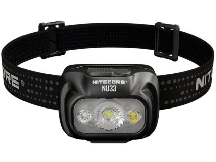 NITECORE Čelovka NU33 - black (NC-NU33-bk)